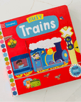 Busy Trains - A Push, Pull and Slide book - Wondertivity