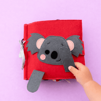 Curious Koala - Australian Themed Busy Book - Wondertivity