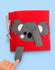 Curious Koala - Australian Themed Busy Book - Wondertivity