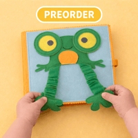 Friendly Frog Toddler Book - Wondertivity