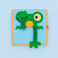 Friendly Frog Toddler Book - Wondertivity