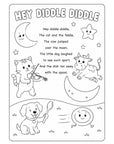 My Wondertivity Colouring Book & Nursery Rhyme Lyrics DIGITAL DOWNLOAD - Wondertivity