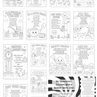 My Wondertivity Colouring Book & Nursery Rhyme Lyrics DIGITAL DOWNLOAD - Wondertivity