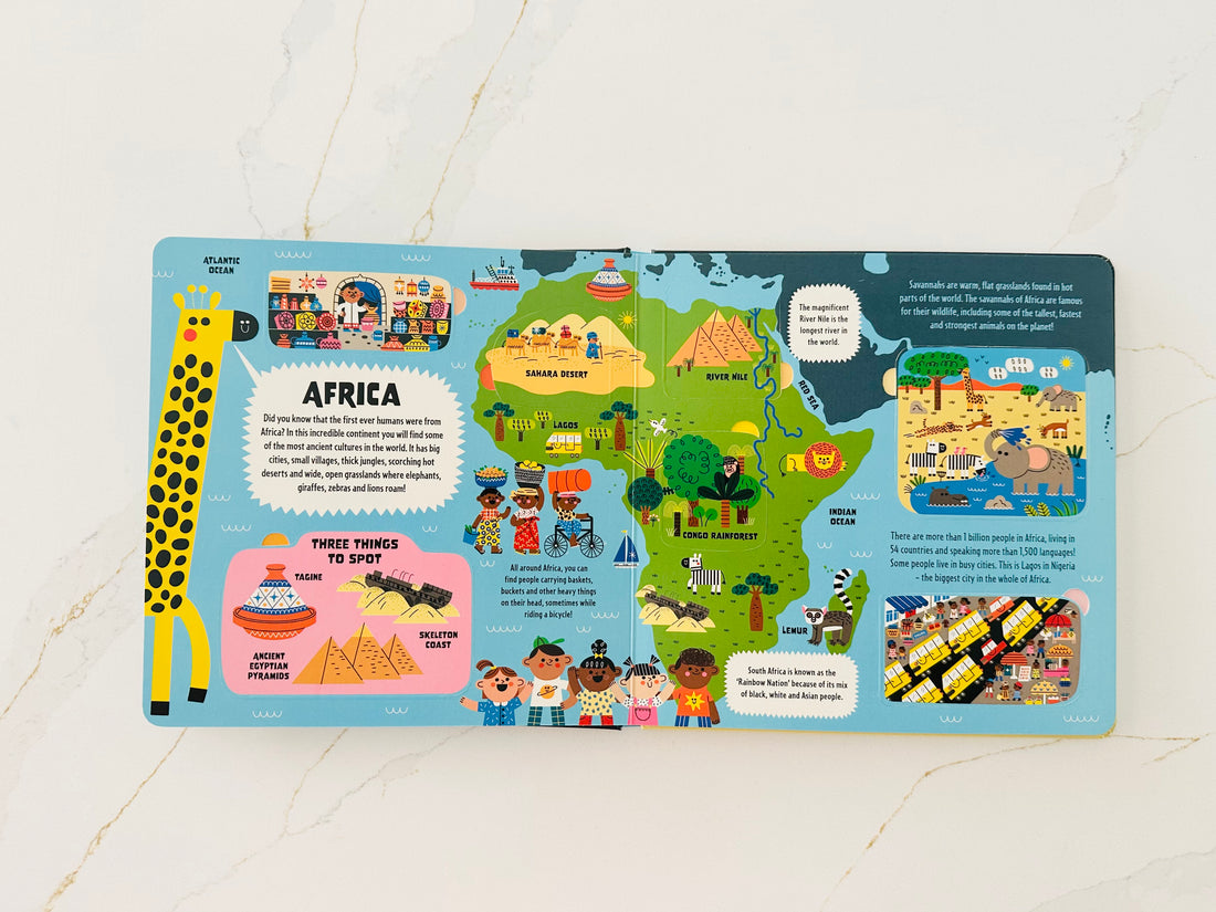 Lonely Planet Kids: Ensimmäinen Lift-the-Flap World Atlas