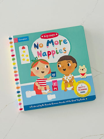 No More Nappies: A Push, Pull, Slide book by Marion Cocklico