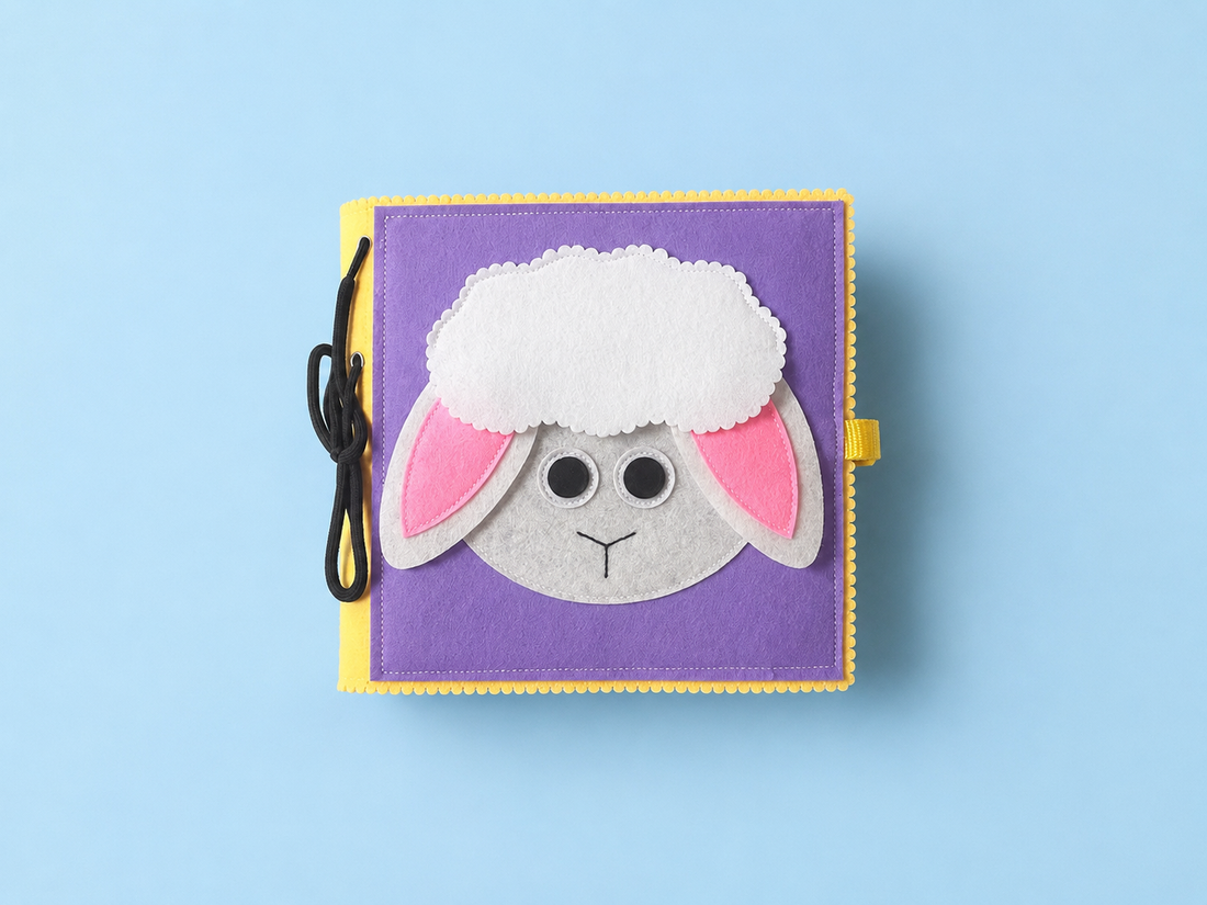 Wondertivity Little Lamb nursery rhyme felt busy book
