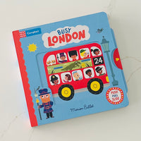 London Sibuk: Buku Tolak, Tarik dan Slaid oleh Marion Billet