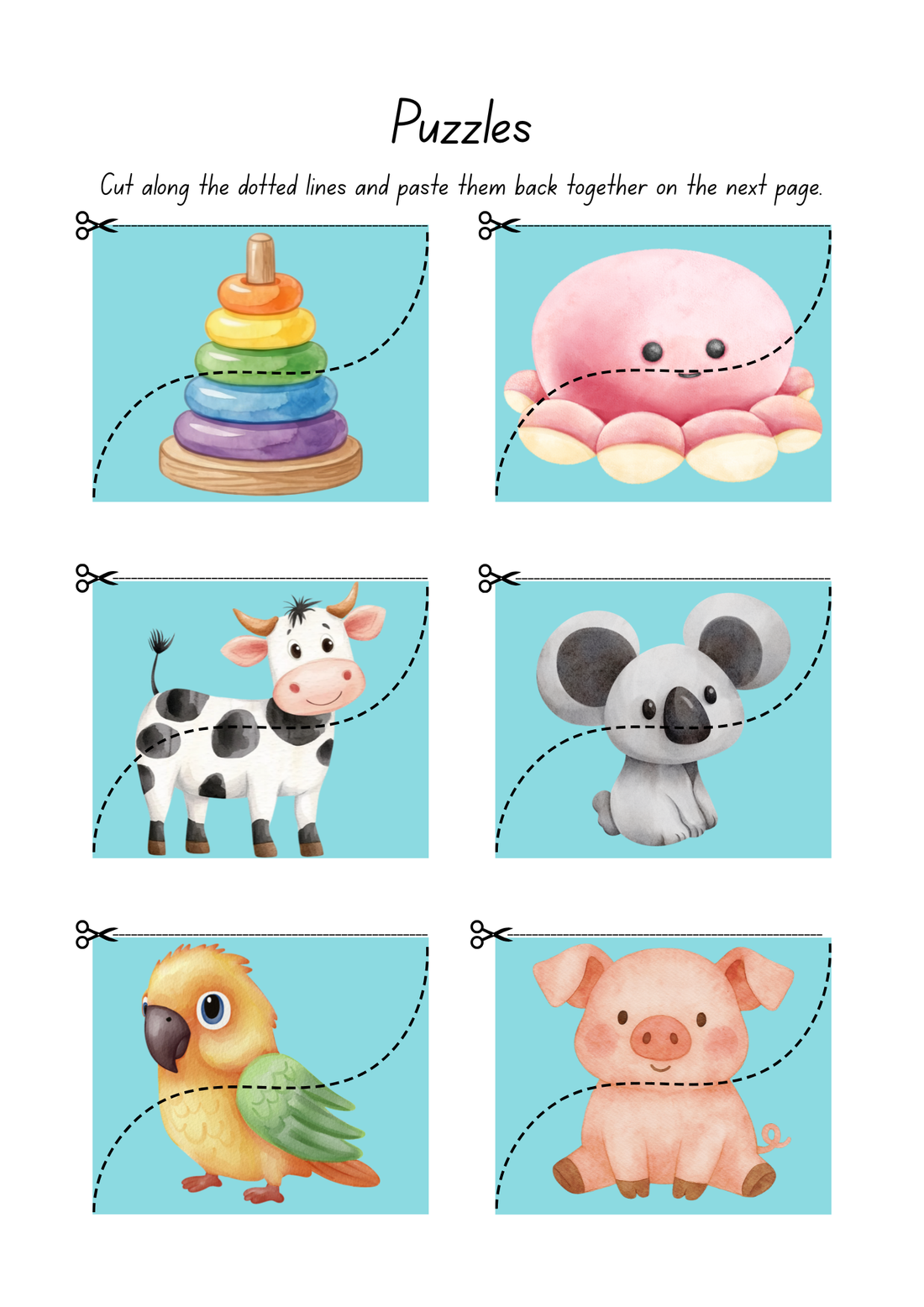Wondertivity Scissor Skills DIGITAL DOWNLOAD