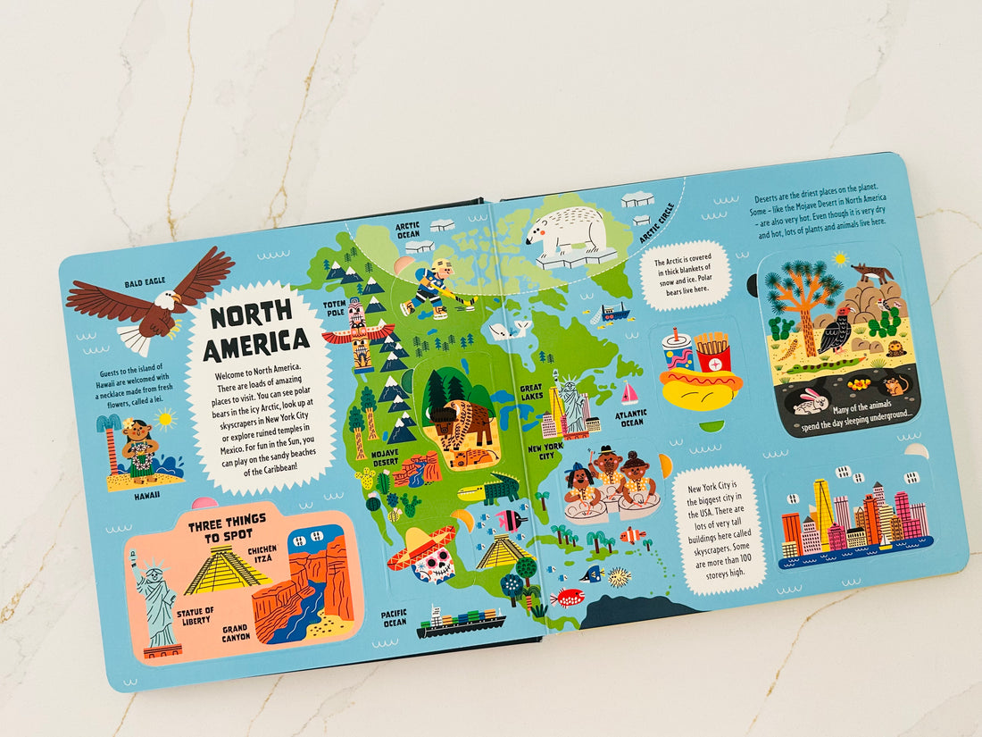 Lonely Planet Kids : Mon premier atlas mondial à rabat