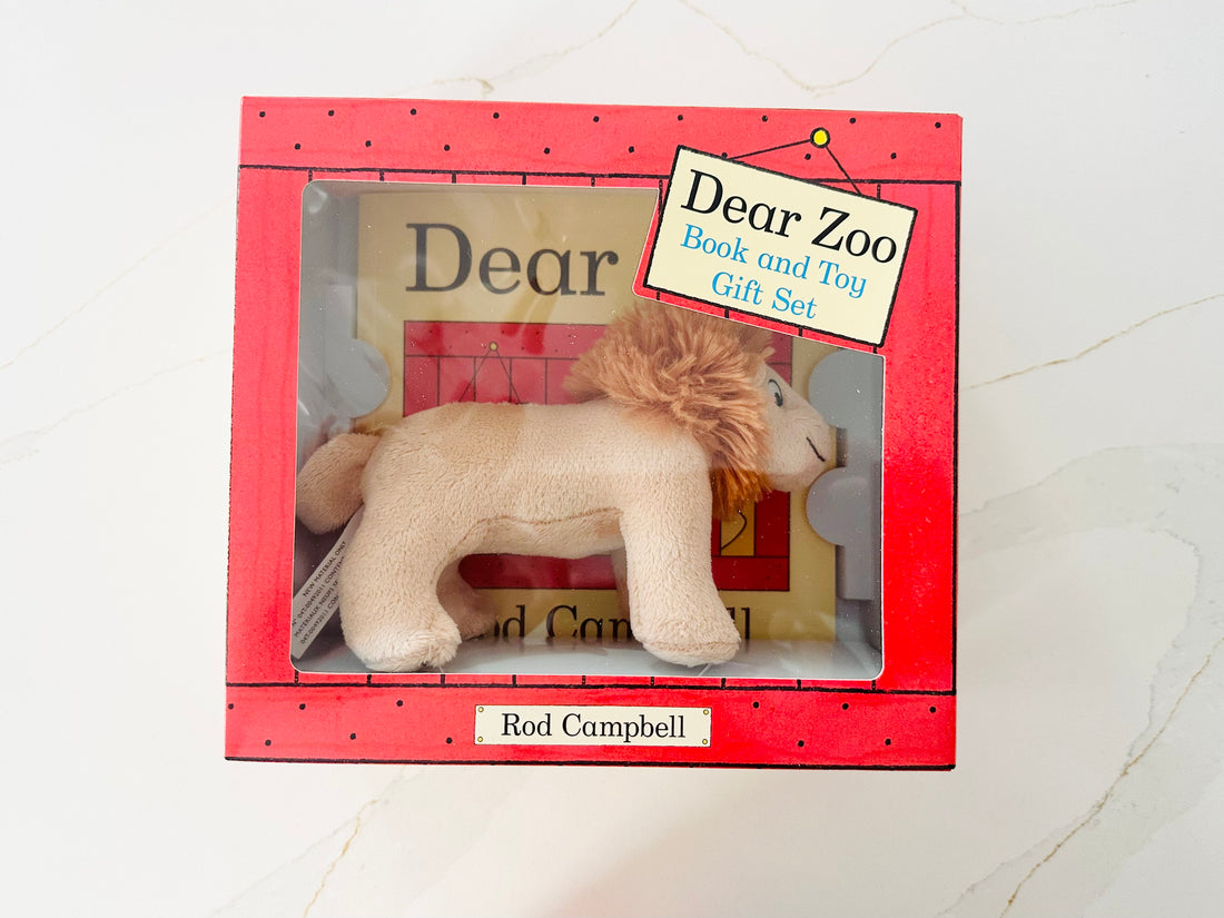 ערכת מתנות ספר וצעצועים לגן החיות היקר מאת רוד קמפבל