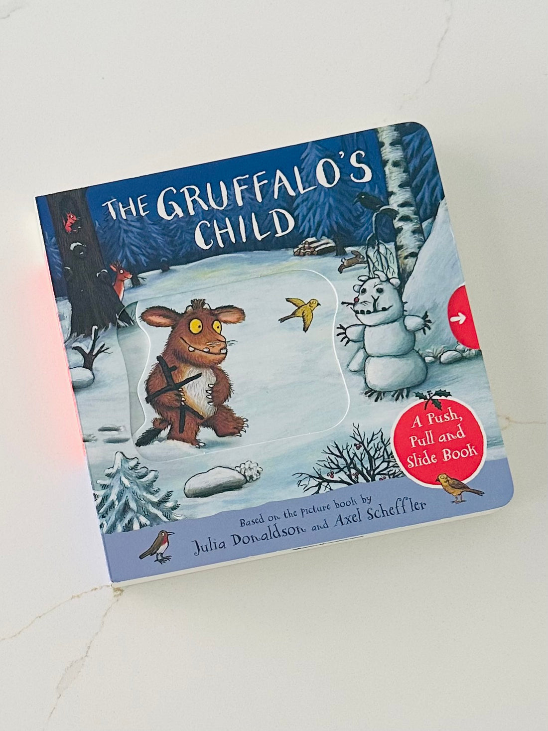 L'enfant du Gruffalo : un livre à pousser, tirer et glisser par Julia Donaldson