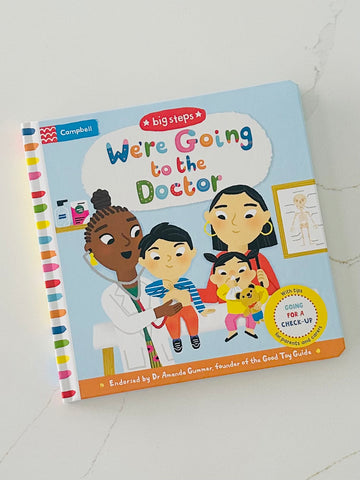 We’re Going to the Doctor: A Push, Pull, Slide book by Marion Cocklico