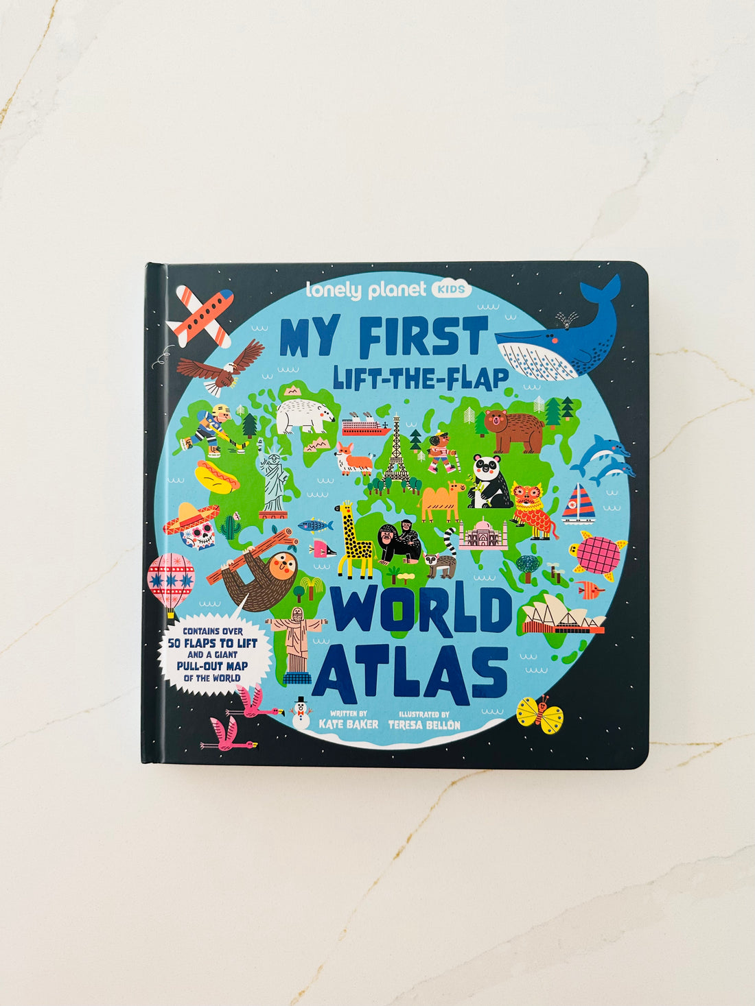 Lonely Planet Kids: Mi primer atlas mundial que se levanta con la solapa