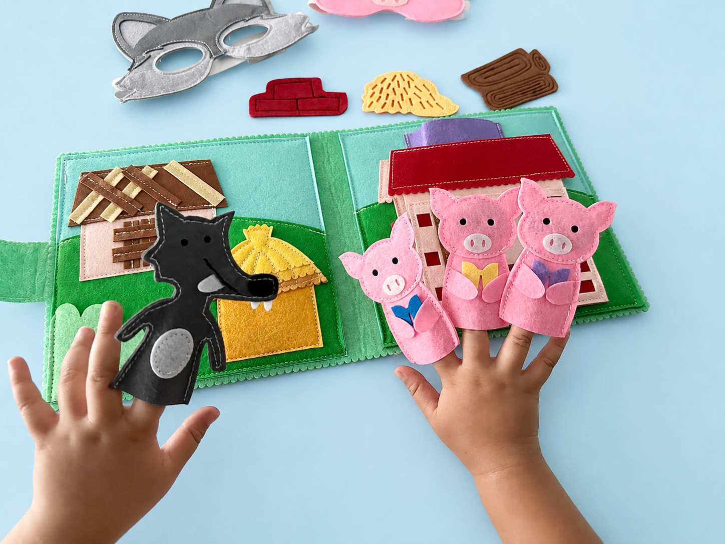 Three Little Pigs Set