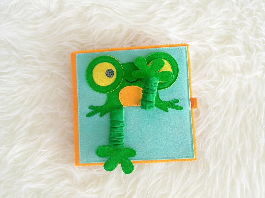 Friendly Frog Toddler Book