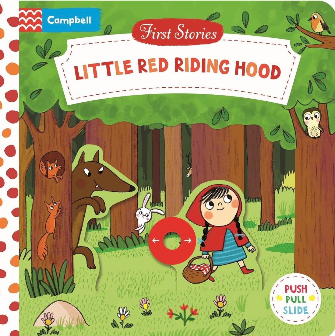 Little Red Riding Hood Push Pull Slide Book
