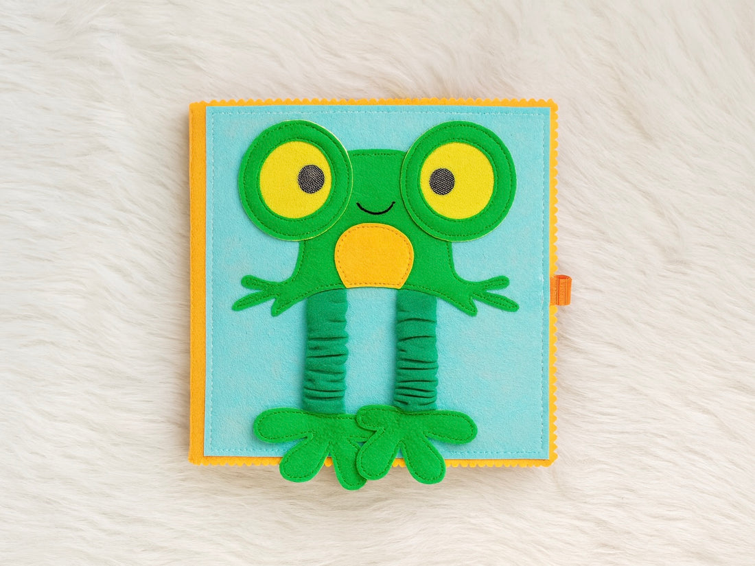 Friendly Frog Toddler Book
