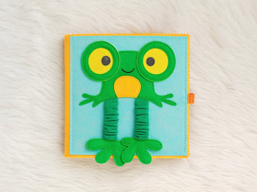 Friendly Frog Toddler Book