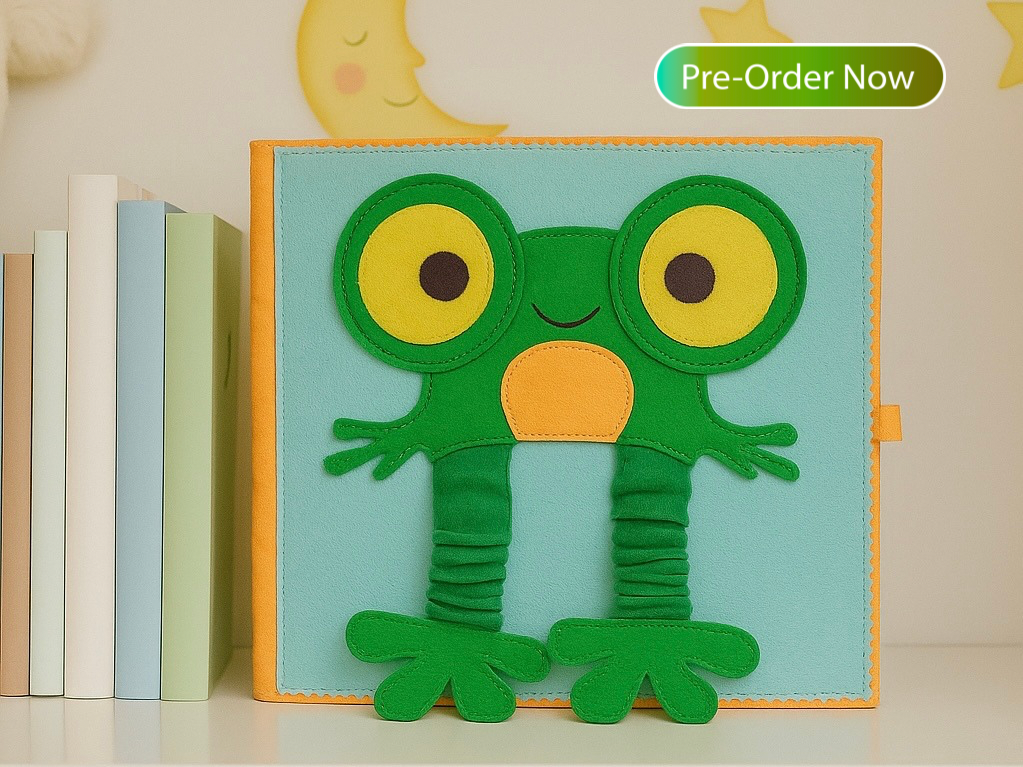 Friendly Frog Toddler Book