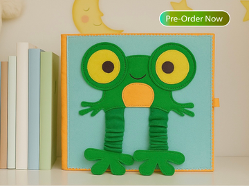 Friendly Frog Toddler Book