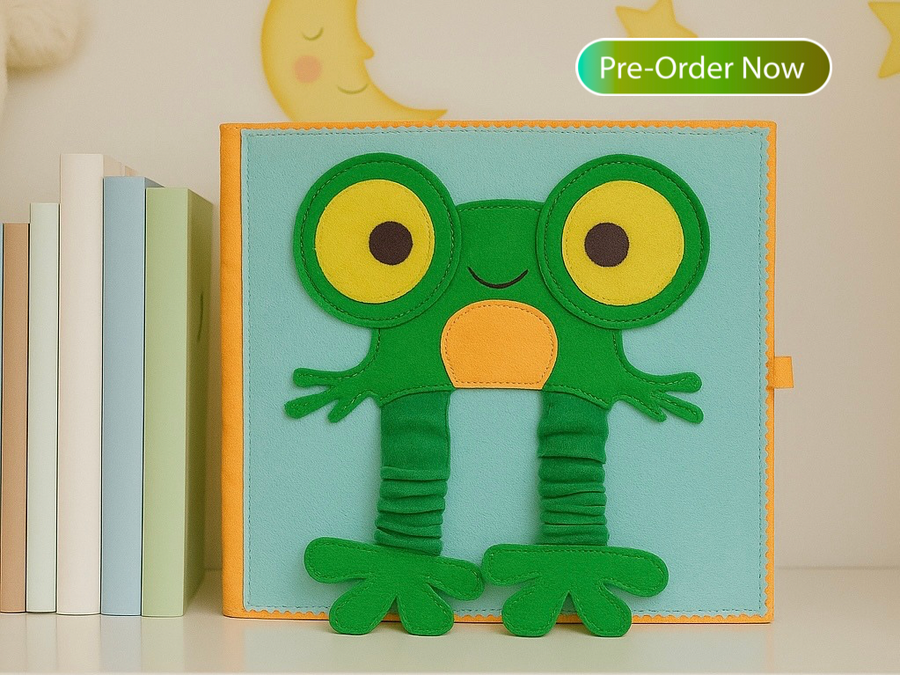 Friendly Frog Toddler Book