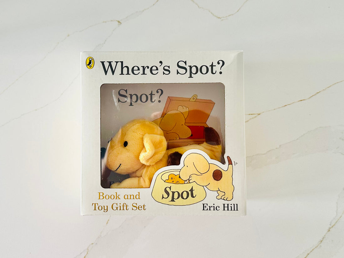 Where's Spot? Book and Toy Gift Set by Eric Hill Wondertivity