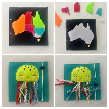Australia Map & Jellyfish - Wondertivity