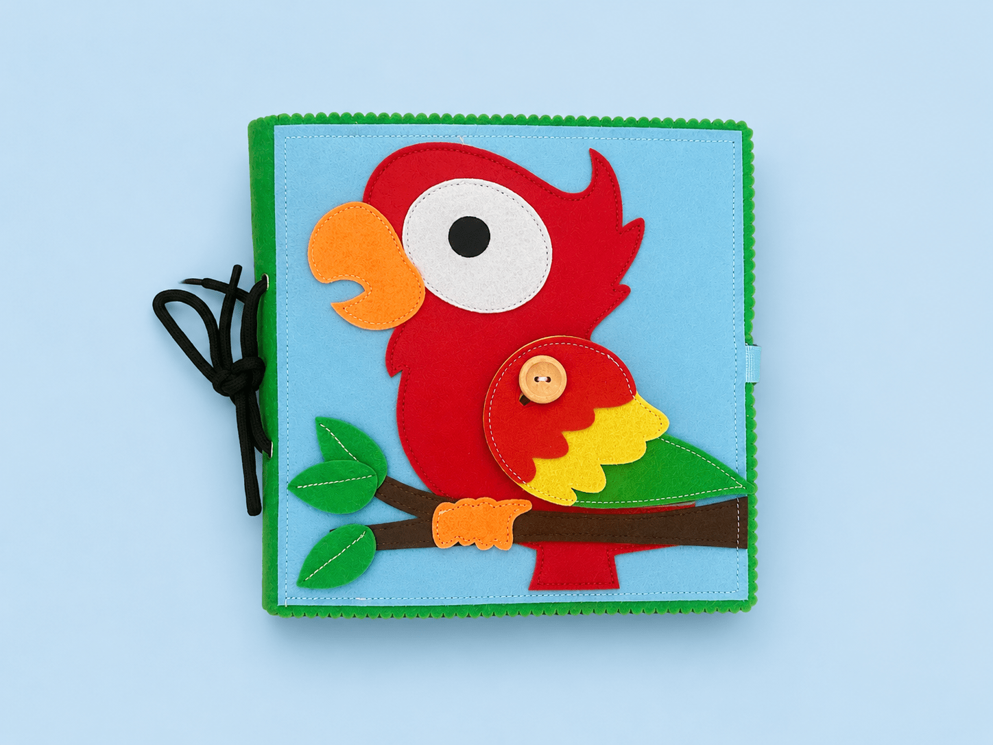 Big Bird - School Readiness Busy Book - Wondertivity