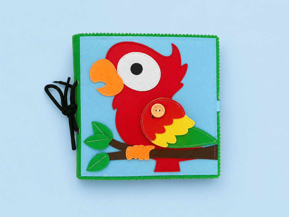 Big Bird - School Readiness Busy Book - Wondertivity