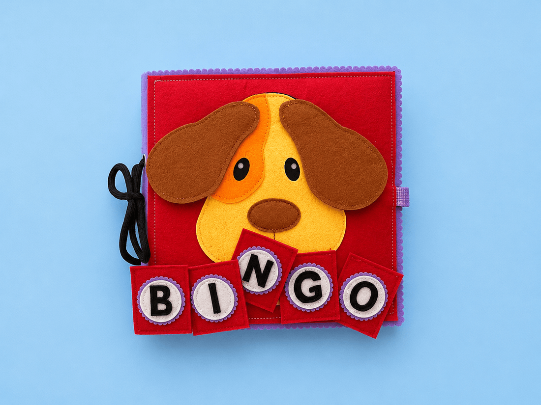 BINGO - Nursery Rhyme Busy Book - Wondertivity