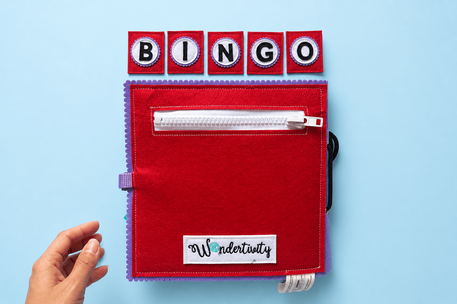 BINGO - Nursery Rhyme Busy Book - Wondertivity
