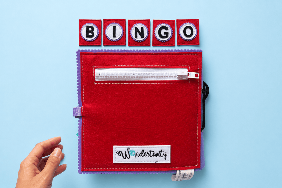 BINGO - Nursery Rhyme Busy Book - Wondertivity