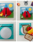 Camping & Make a Sandwich - Wondertivity