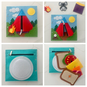 Camping & Make a Sandwich - Wondertivity