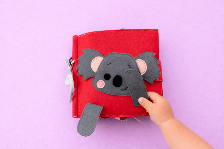 Curious Koala — Australian Themed Busy Book for preschoolers