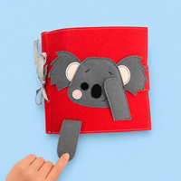 Curious Koala - Australian Themed Busy Book - Wondertivity