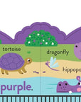Chunky Scenes Board Book - My First Colours- At the Zoo