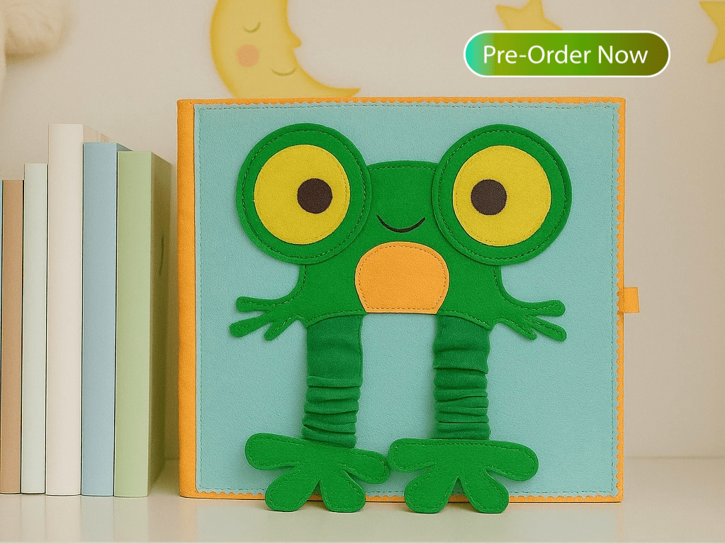 Friendly Frog Toddler Book - Wondertivity