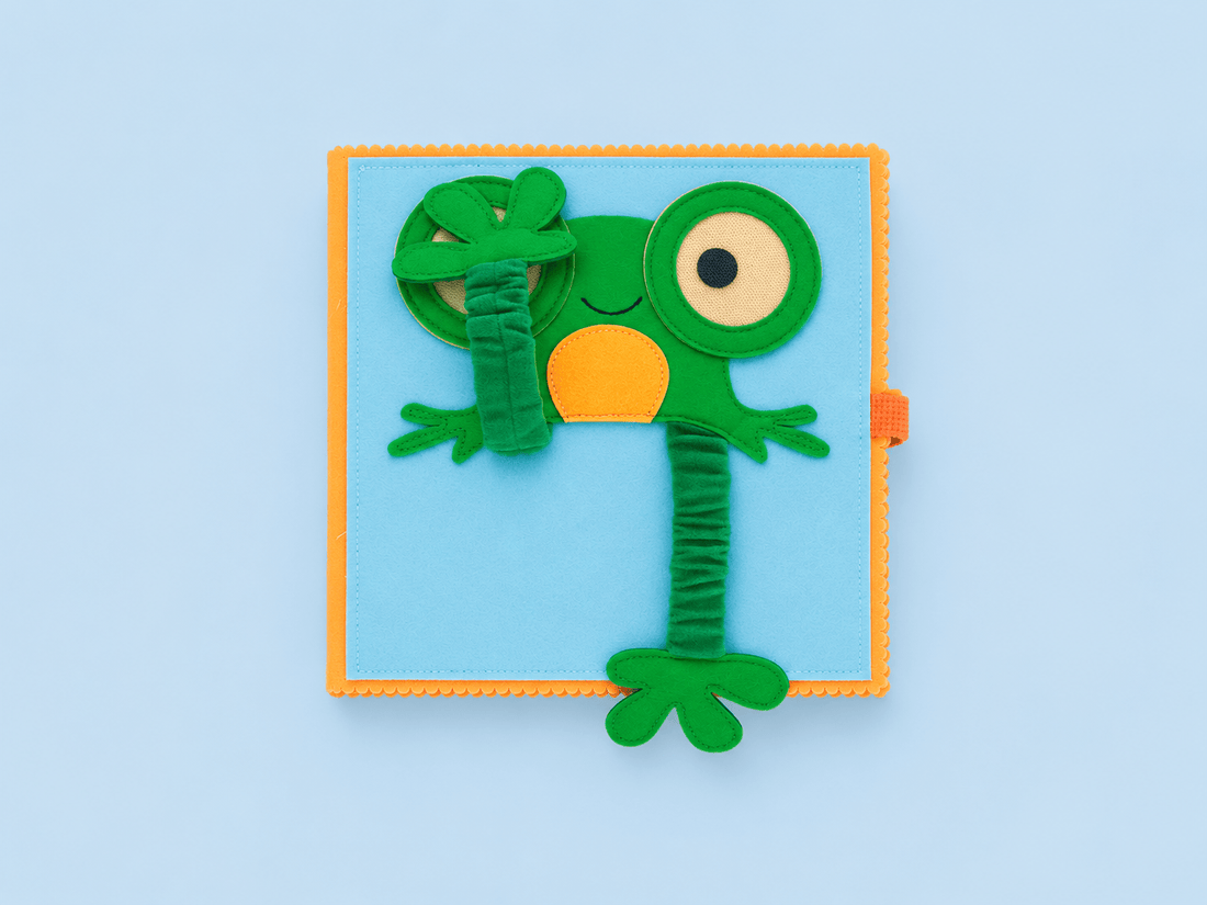 Friendly Frog Toddler Book - Wondertivity