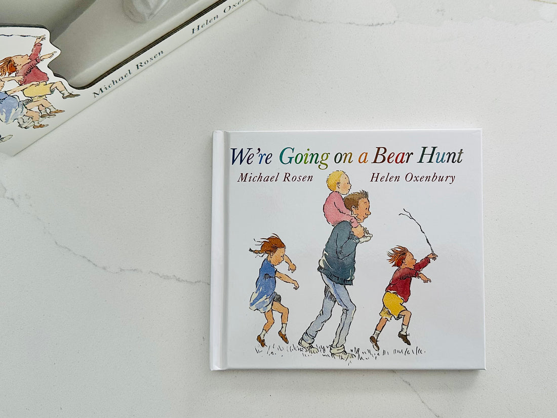 Juego de libro y juguete para regalo Vamos a cazar un oso de Michael Rosen
