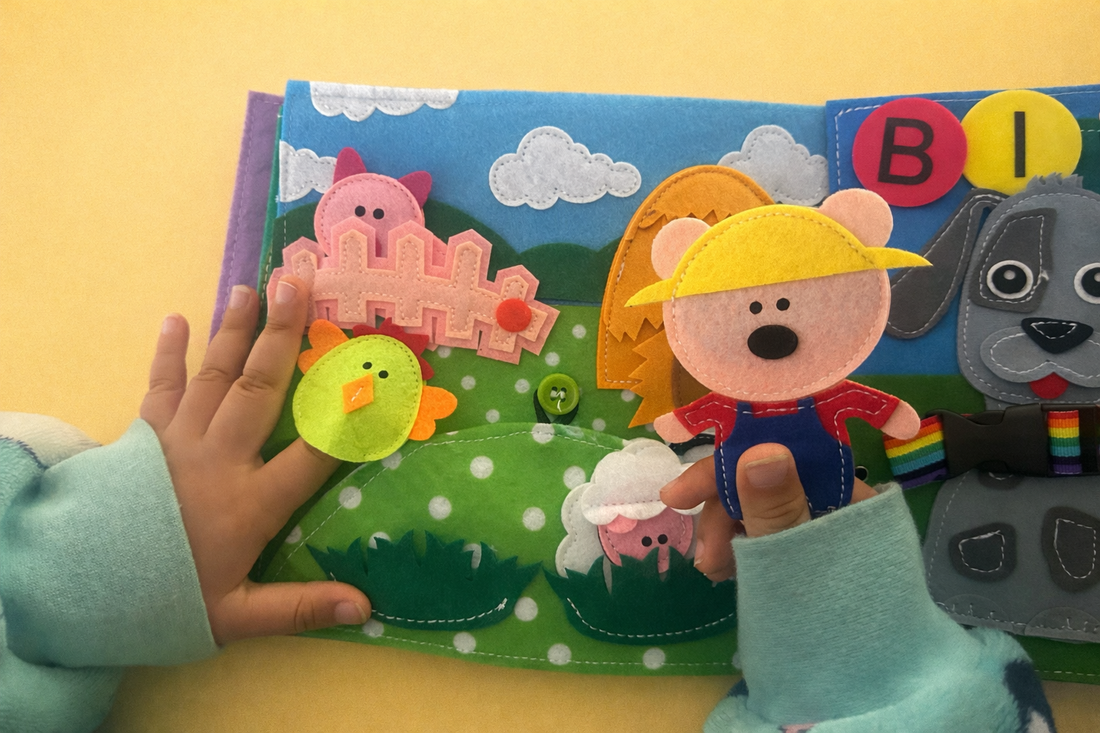 Little Lamb - Nursery Rhyme Busy Book - Wondertivity