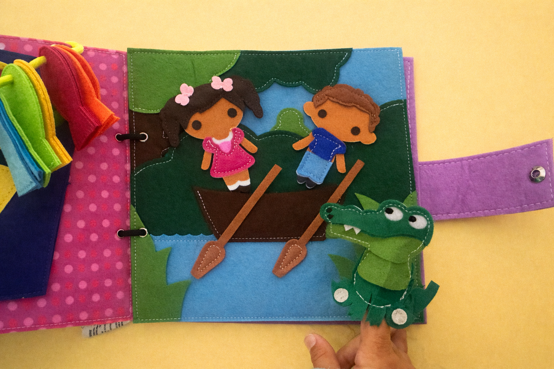 Little Lamb - Nursery Rhyme Busy Book - Wondertivity