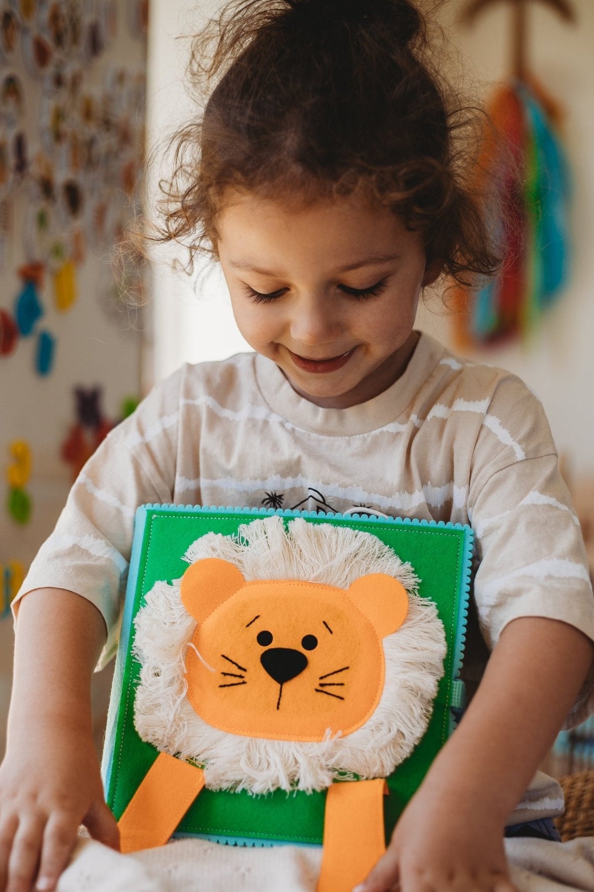 Lucky Lion Toddler Book - Wondertivity