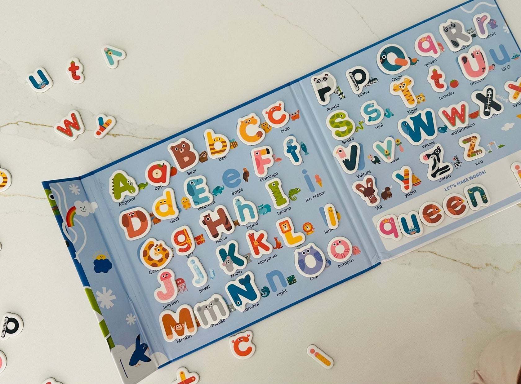 Magnetic Alphabet Letters – Wondertivity