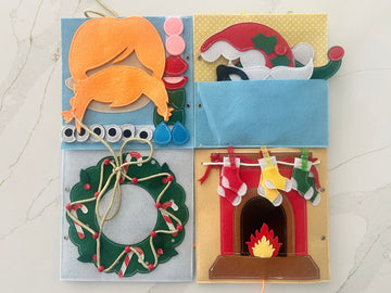 Make a Face, Christmas Wreath, Fireplace - Wondertivity