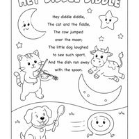 My Wondertivity Colouring Book & Nursery Rhyme Lyrics DIGITAL DOWNLOAD - Wondertivity