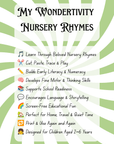 My Wondertivity Nursery Rhyme Binder DIGITAL DOWNLOAD - Wondertivity