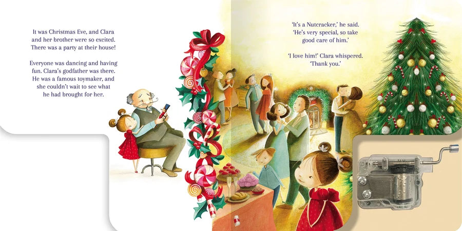 Wind-Up Music Box Book - The Nutcracker