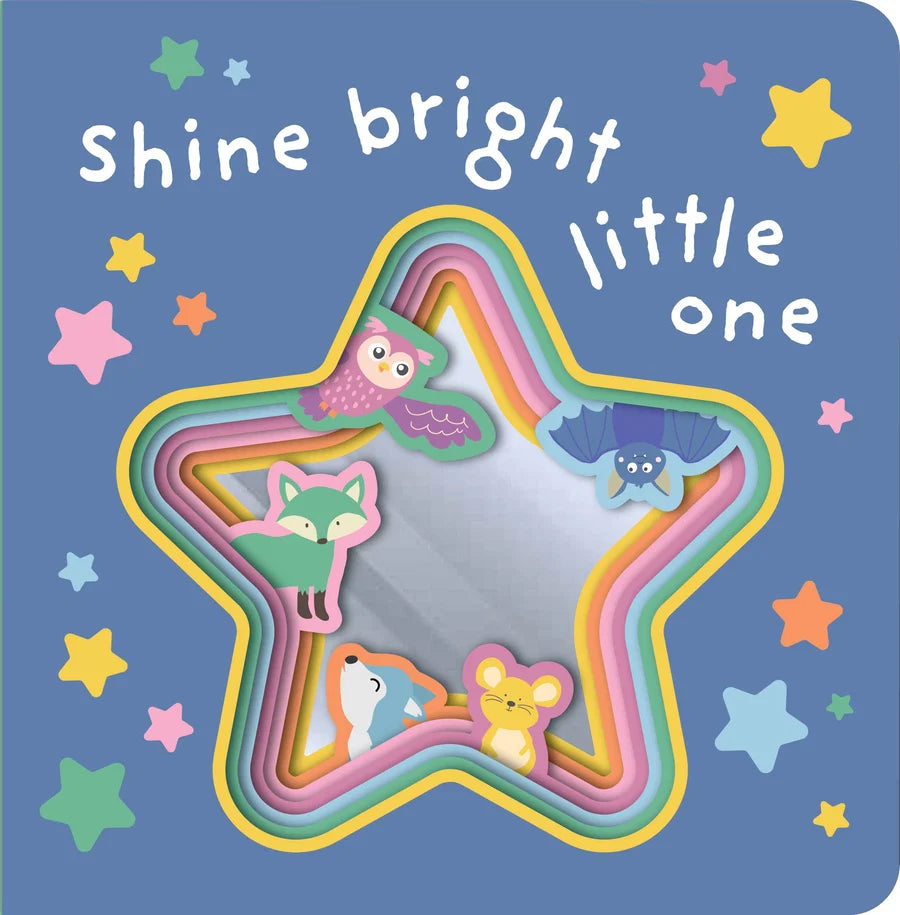 Graduating Mirror Board Book - Shine Bright Little One