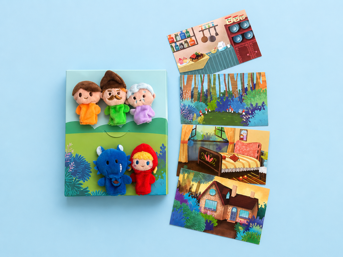 Storyteller’s Finger Puppets - Wondertivity